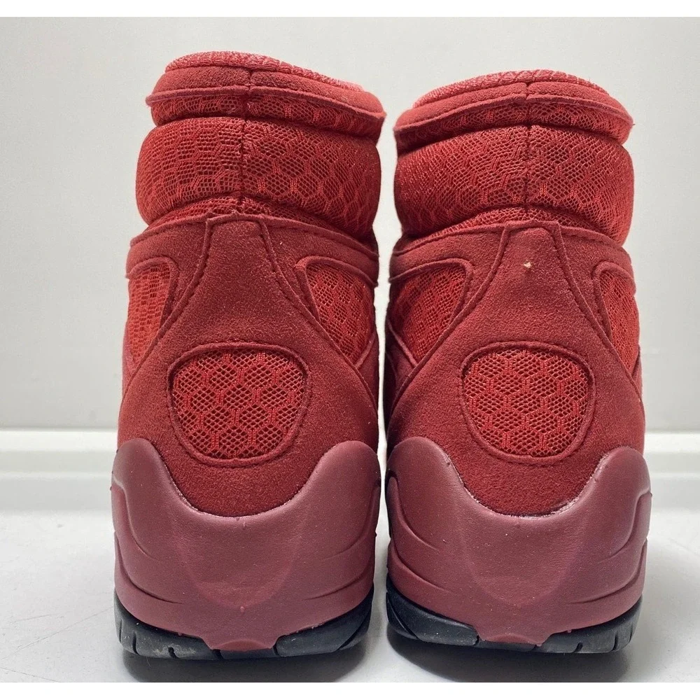 Everlast Elite High Top Boxing Shoes Red Michelin Outsole Men 6 P00003258